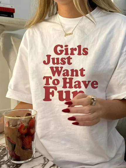 Woman's 100% cotton 220g-Women'S Knit T-Shirt