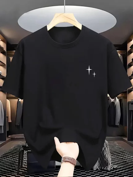 Men's Minimalist Everyday Crewneck Tee - Soft Everyday Shirt for Casual