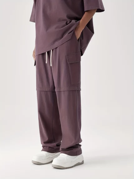 BODYDREAM detachable casual vintage vintage straight-leg overalls