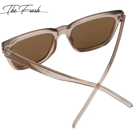 The Fresh Women'S Cateye Fashion Glasses - Rose Golden-Tone Frames, Gradient